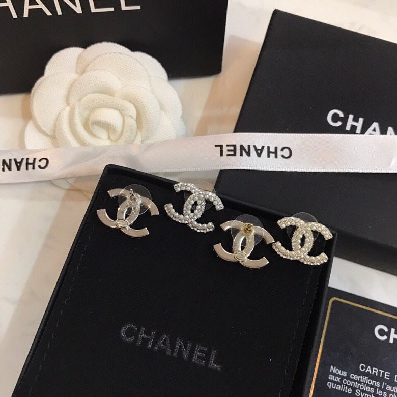 Ch*el earrings